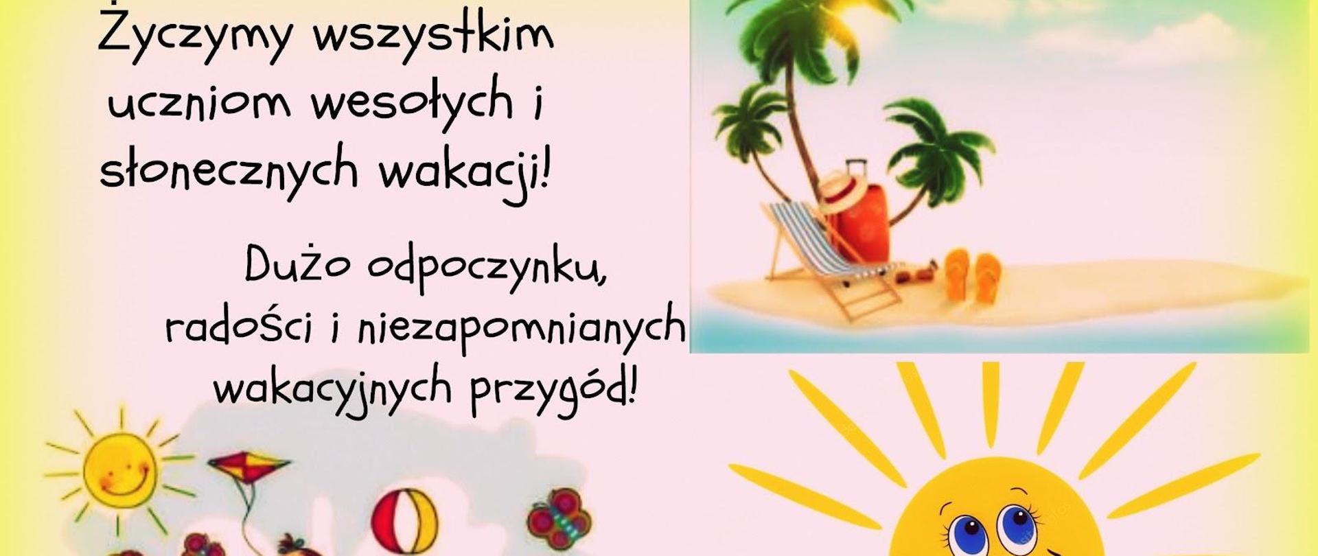 Zdjecie przedstawia bawiace sie dzieci w tle słońce