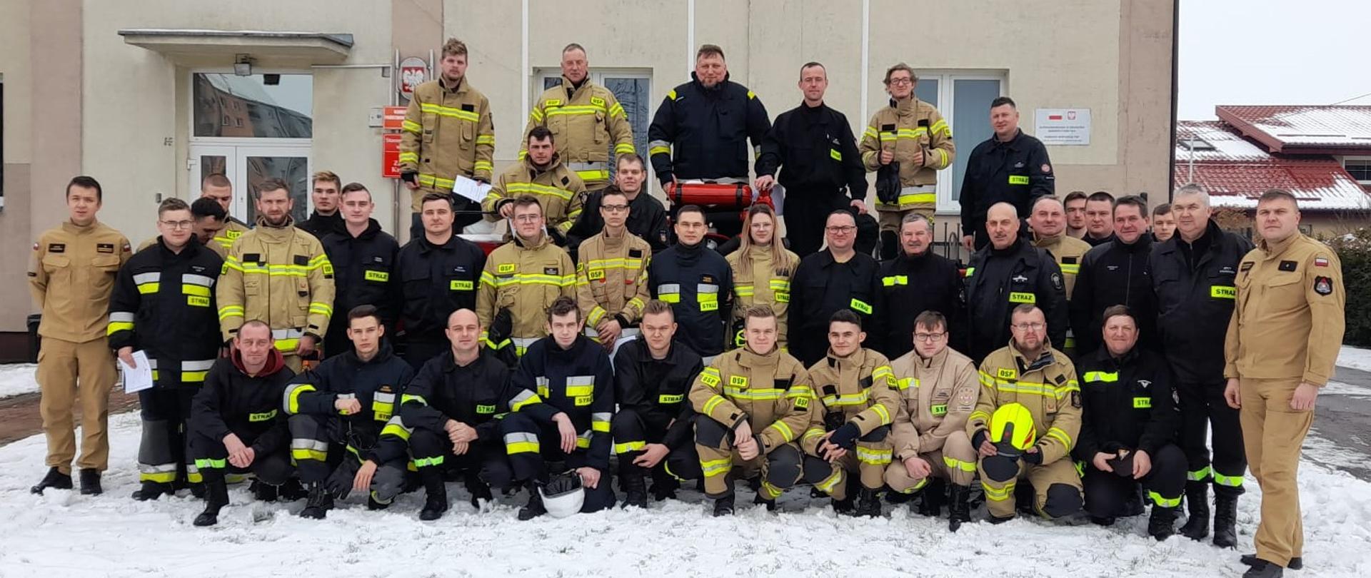 Zakończenie kursu podstawowego
druhów Ochotniczych Straży Pożarnych
