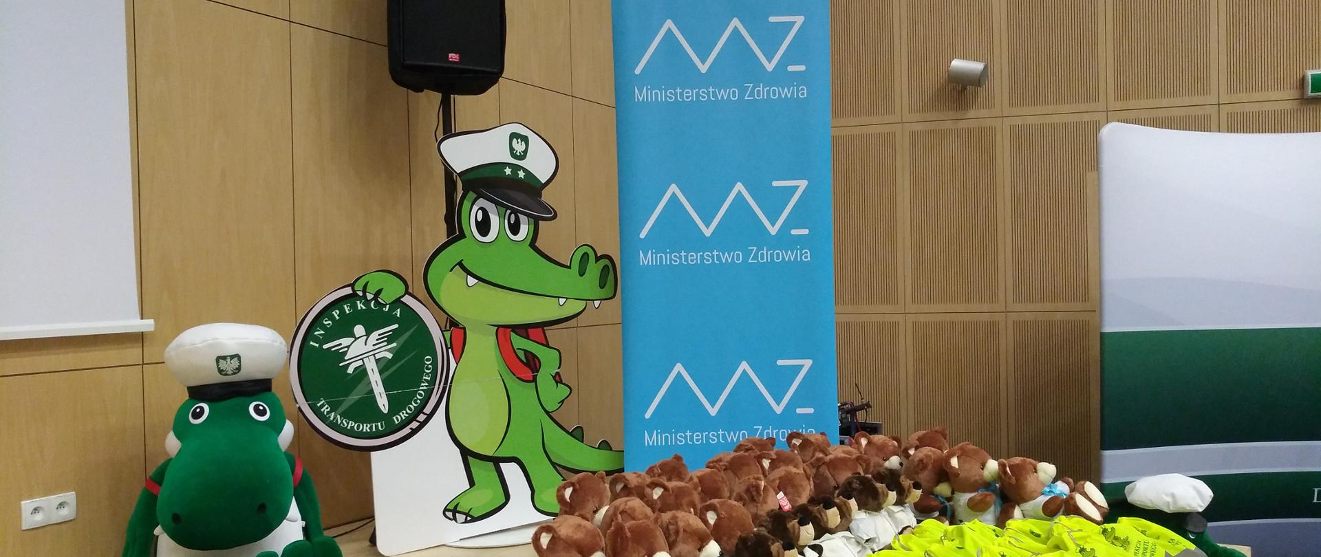 Bezpieczeństwo na drodze i zasady higieny – ministrowie prowadzą lekcje w krakowskim szpitalu