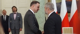 Prezydent Duda składa gratulacje ministrowi Ardanowskiemu