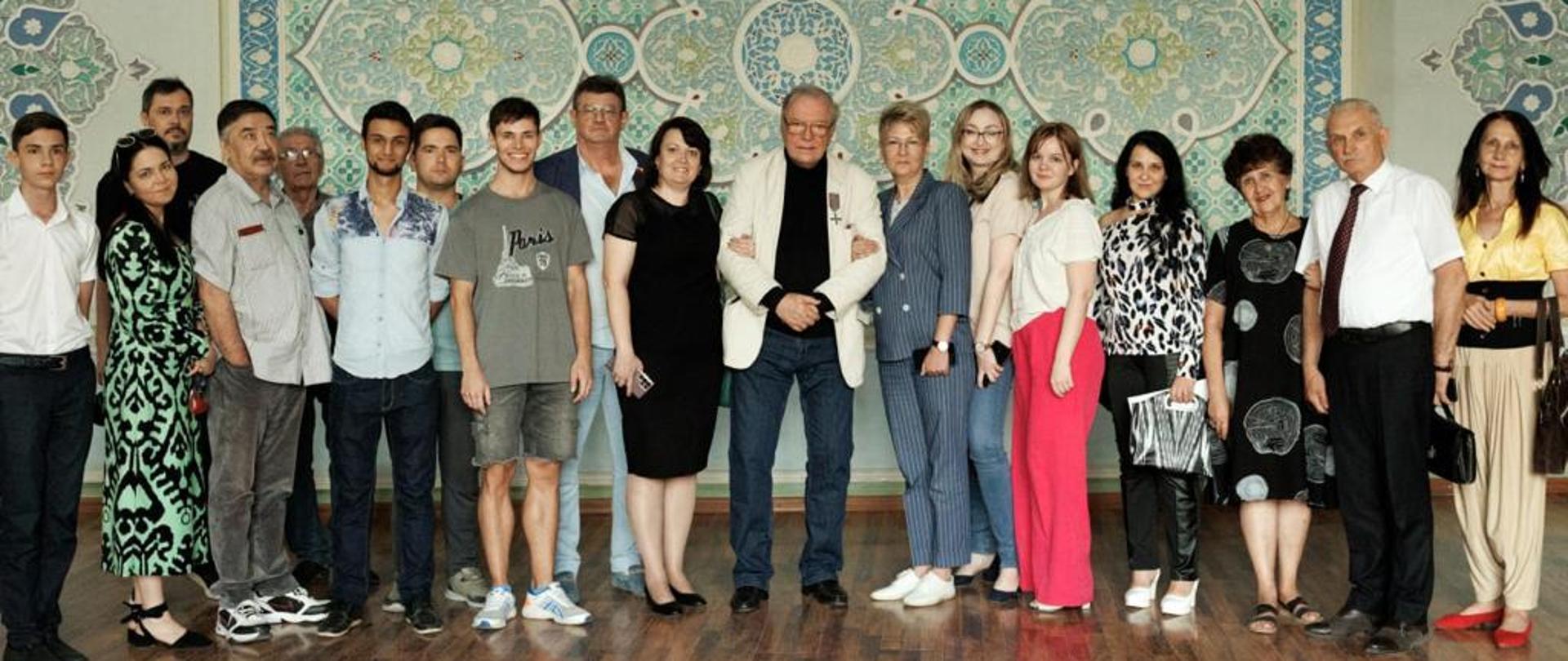 spotkanie taszkenckiej Polonii z Prof. Krzysztofem Zanussim 