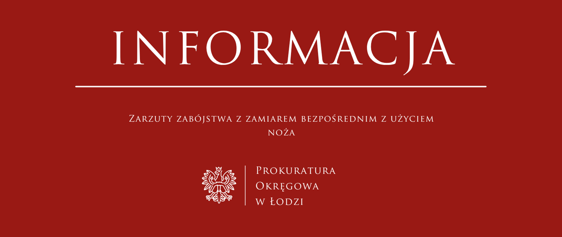 Zarzuty zabójstwa z zamiarem bezpośrednim z użyciem noża