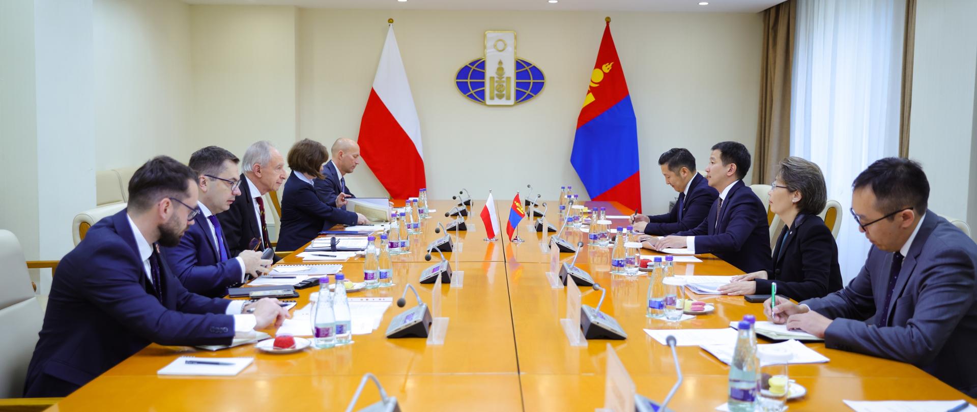 Konsultacje polityczne Polski i Mongolii