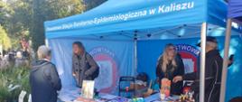 Nasz punkt edukacyjny podczas kaliskiego „Targu na plantach” 