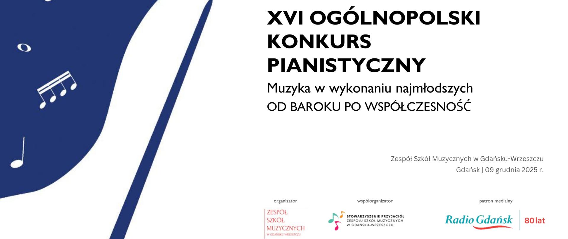 plakat- konkurs pianistyczny