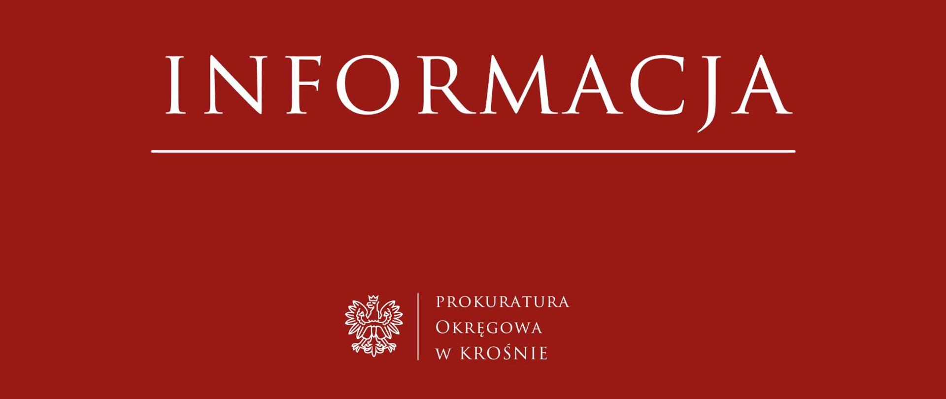 Informacja o briefingu prasowym