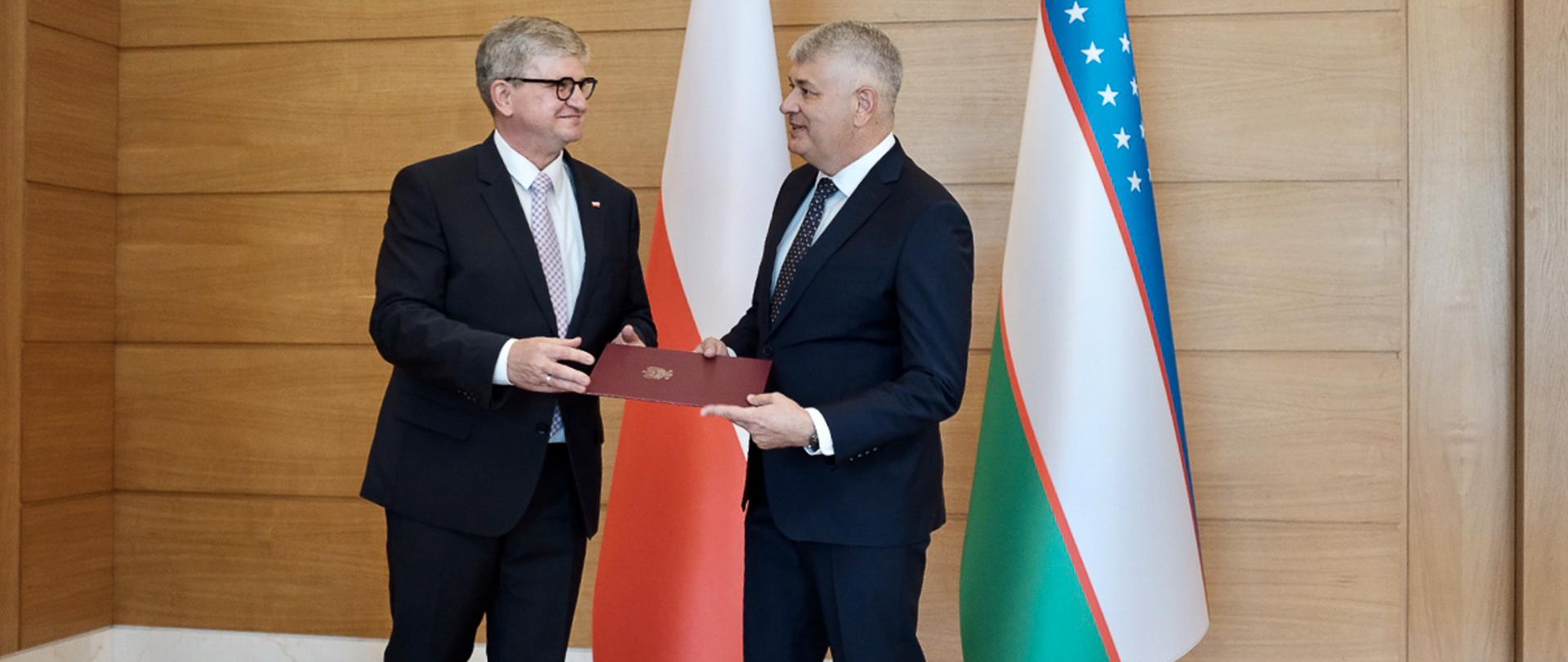 spotkanie szefa BBN z sekretarzem Rady Bezpieczeństwa UZ, W. Machmudowem