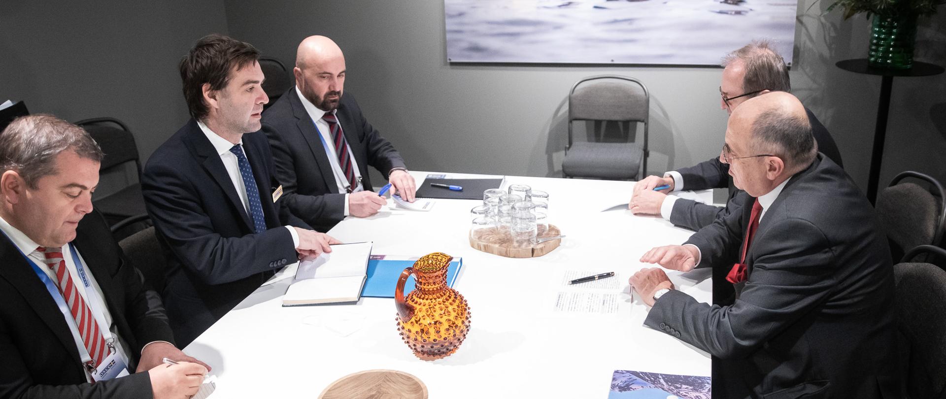 Spotkanie Ministra Raua z ministrem spraw zagranicznych i integracji europejskiej Republiki Mołdawii 