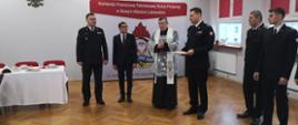 Spotkanie opłatkowe nowomiejskich strażaków 