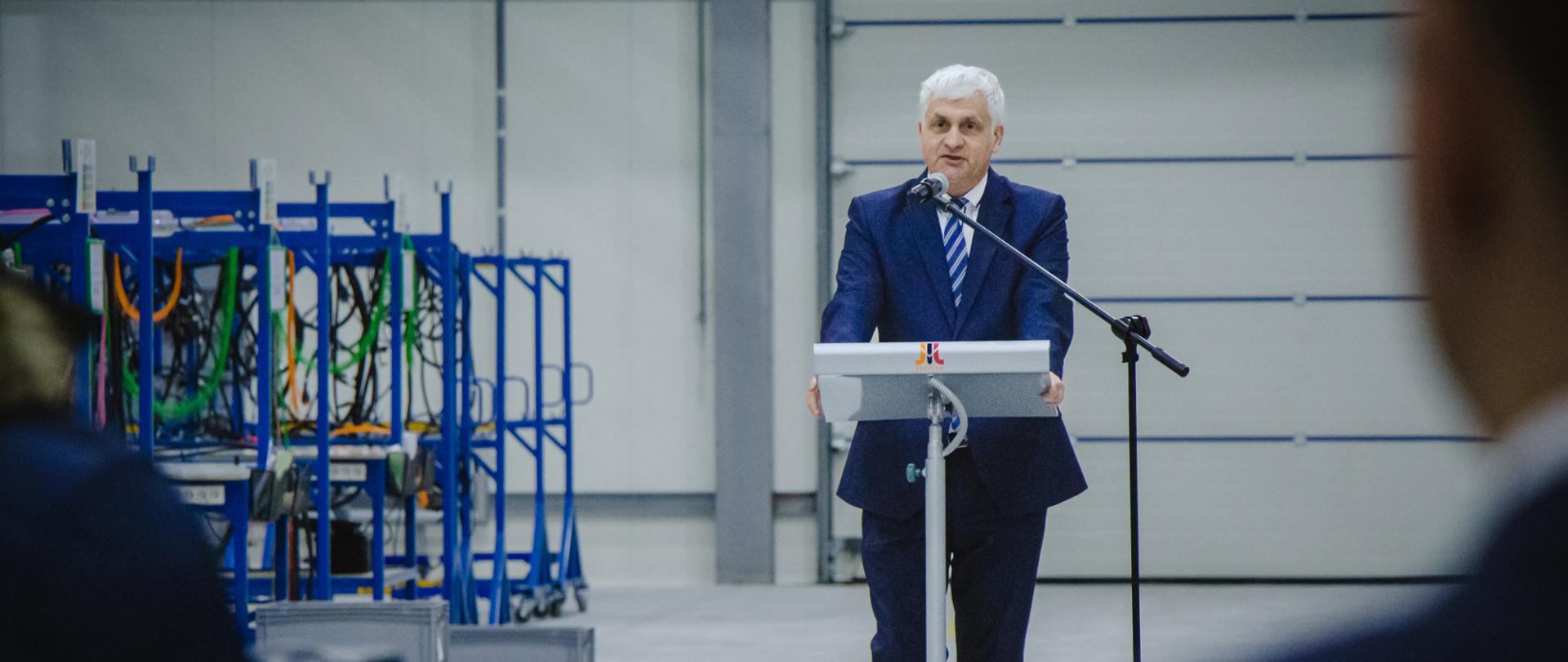 Uroczystość otwarcia nowych hal Pronaru