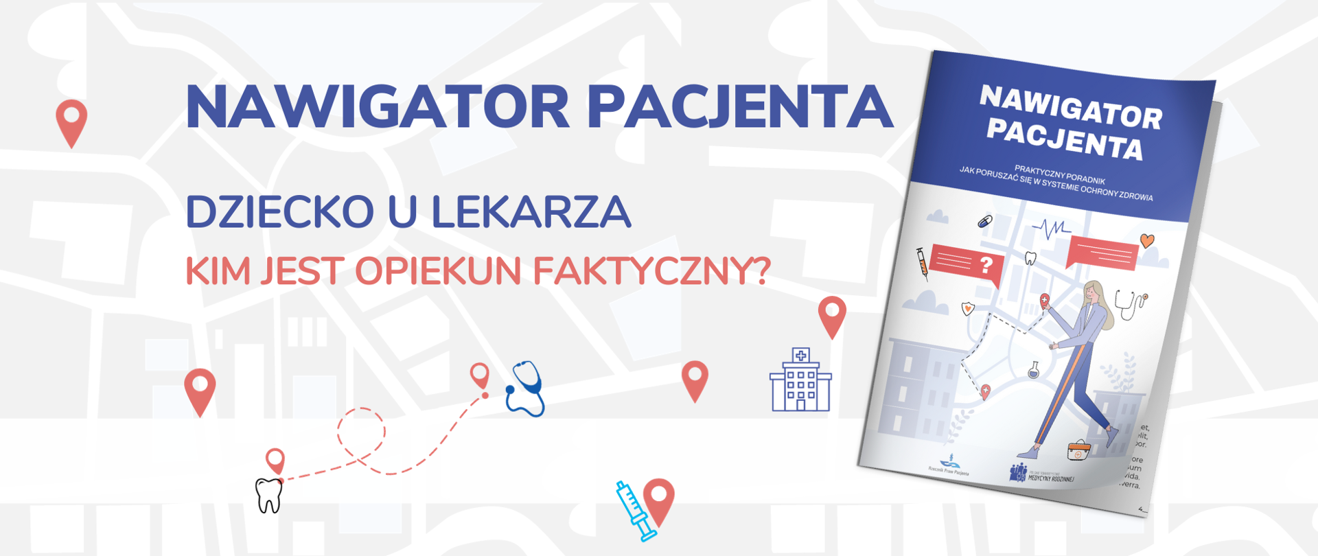 Baner do projektu Nawigator Pacjenta.