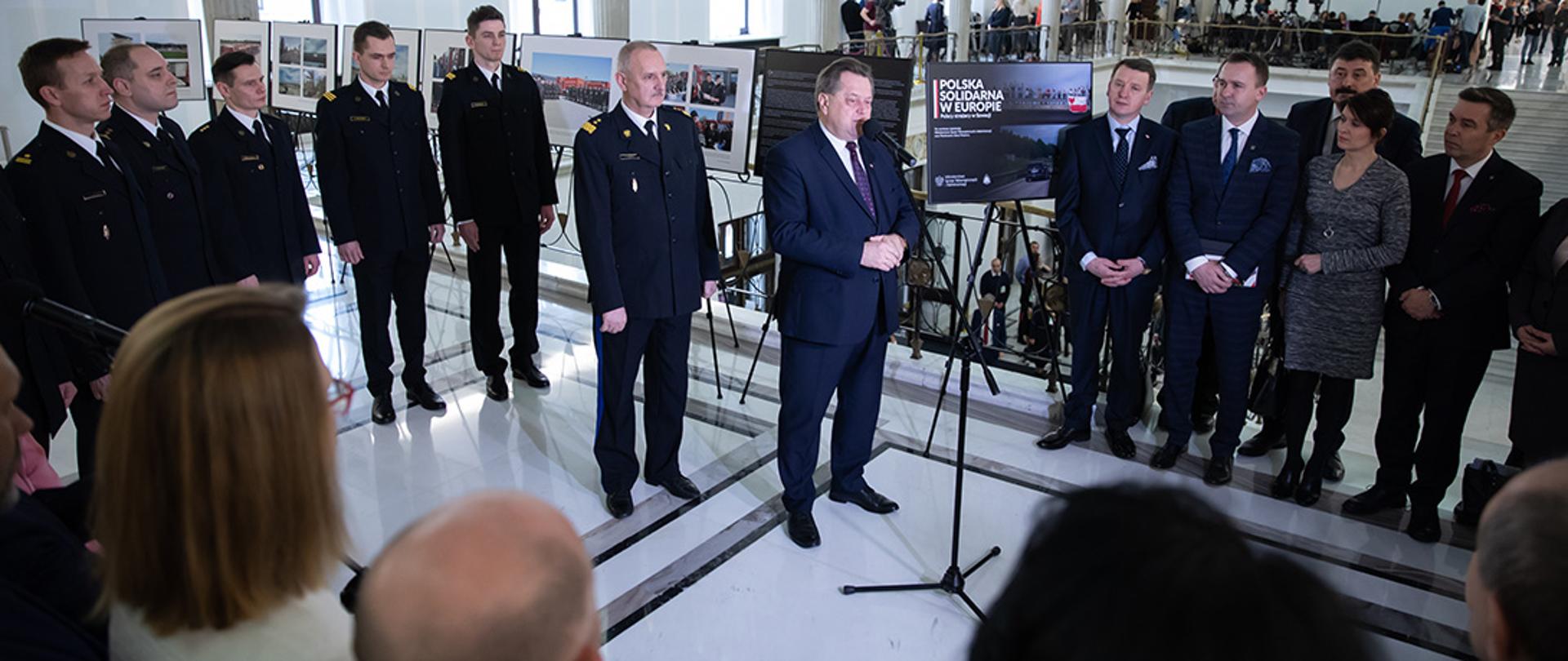 Otwarcie wystawy w Sejmie