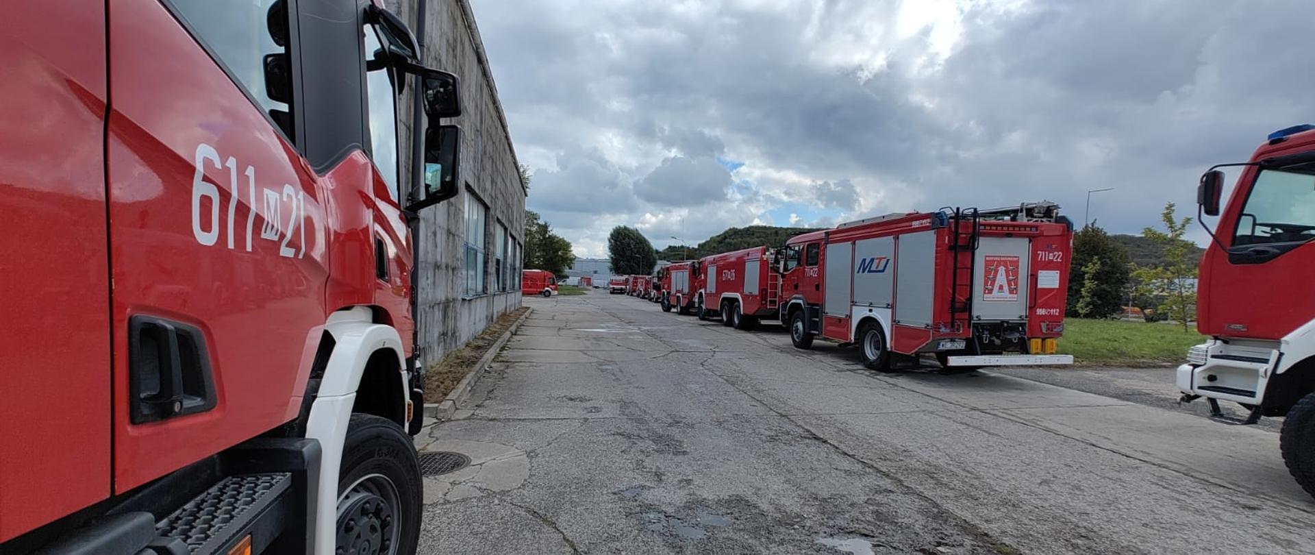 Samochody gotowe do ćwiczeń