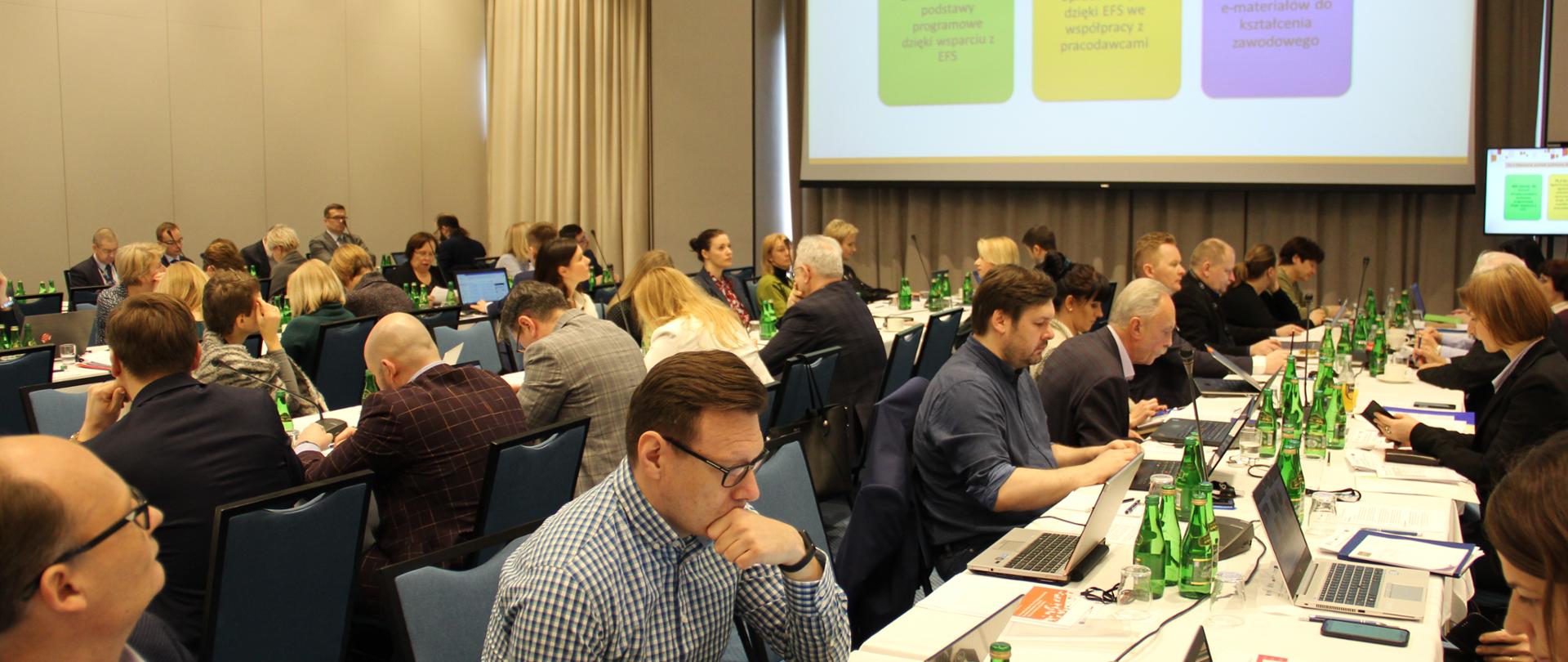 Posiedzenie uczestników Komitetu Monitorującego POWER, styczeń 2020.