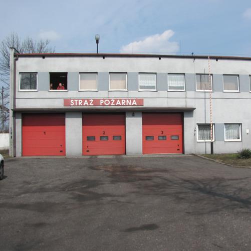 Zdjęcie prezentuje budynek jednostki OSP Koksownia Radlin