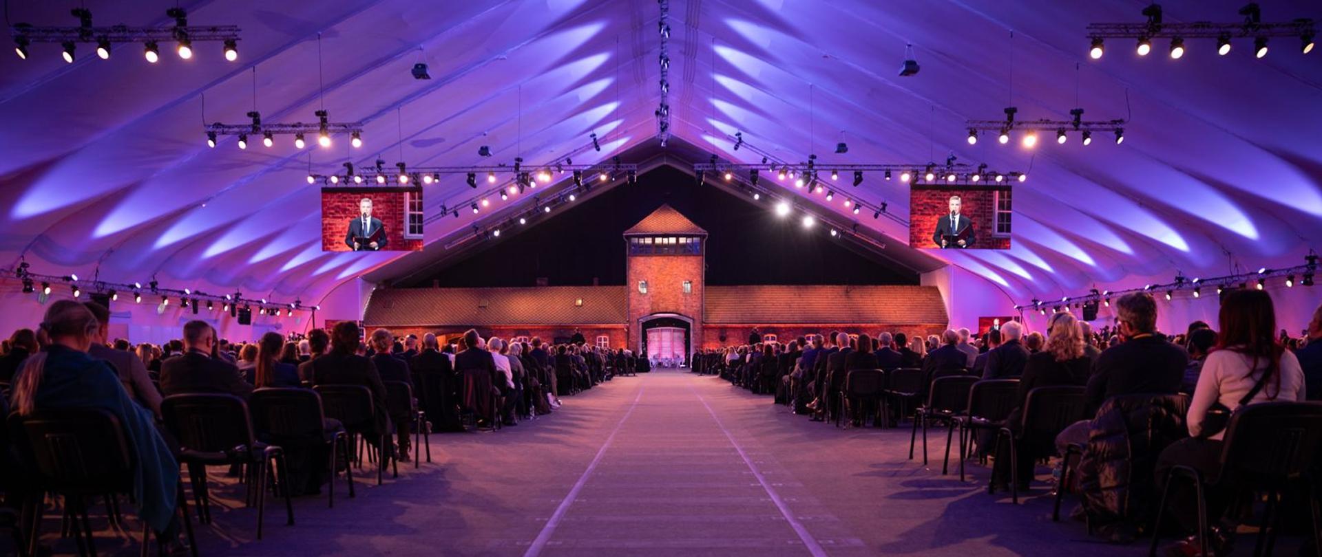 80. rocznica wyzwolenia niemieckiego nazistowskiego obozu koncentracyjnego i zagłady Auschwitz