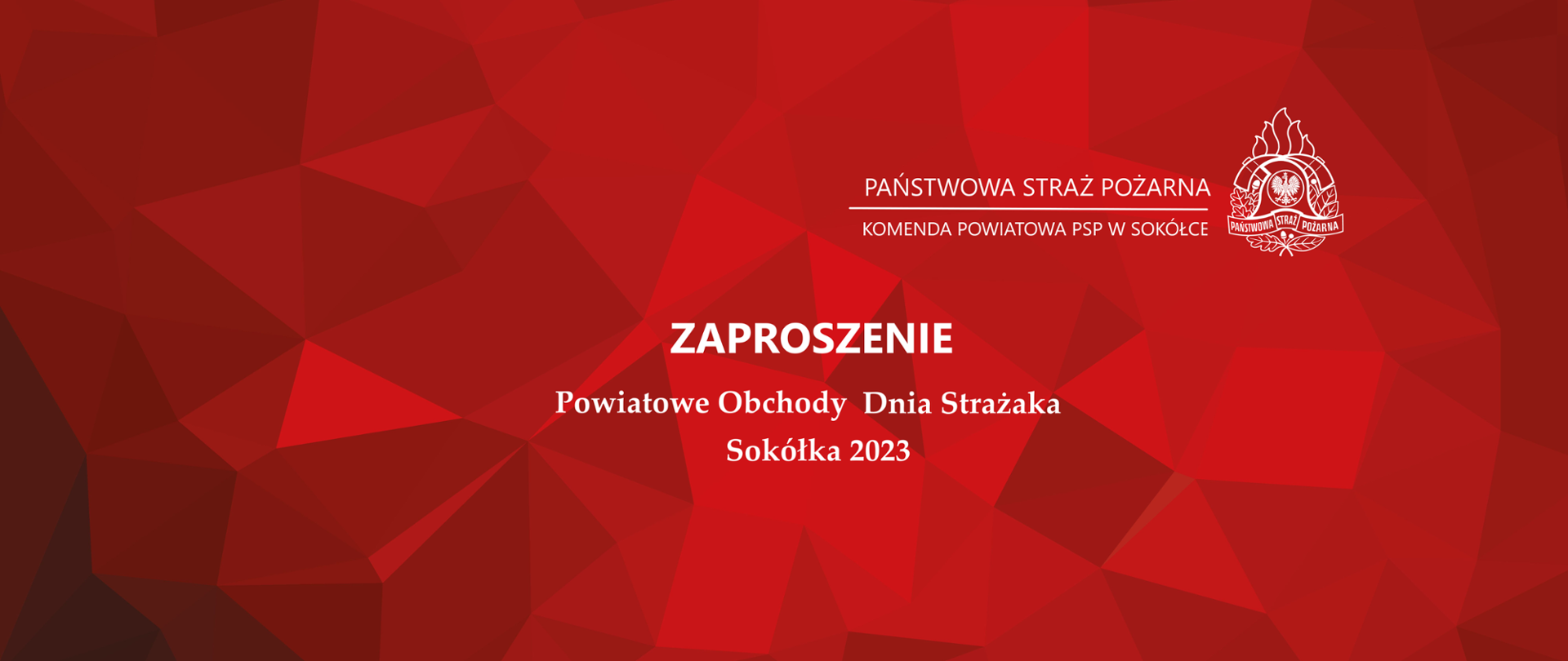 Baner Dzień Strażaka 2023