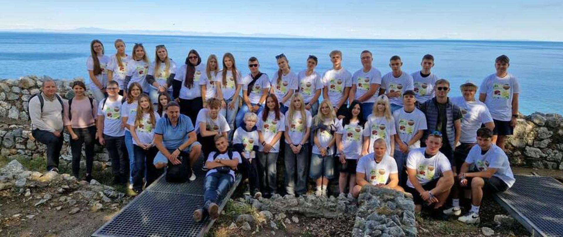 Uczniowie podczas praktyki zawodowej w Grecji