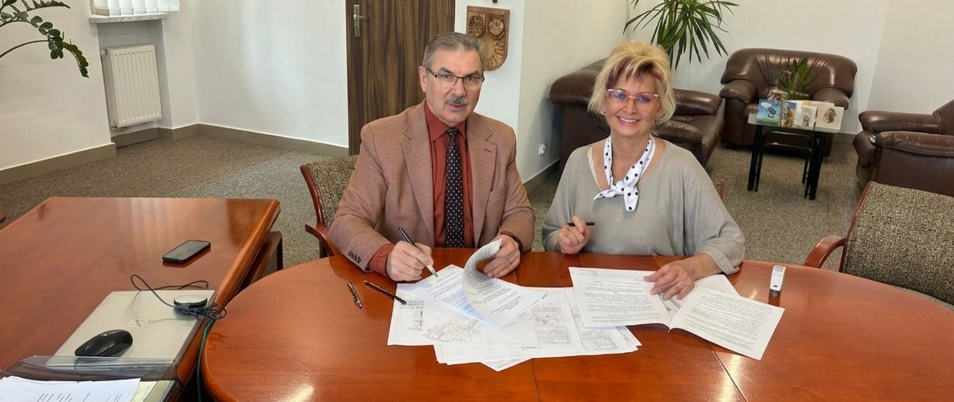 Podpisanie porozumienia z gminą Orzysz 1