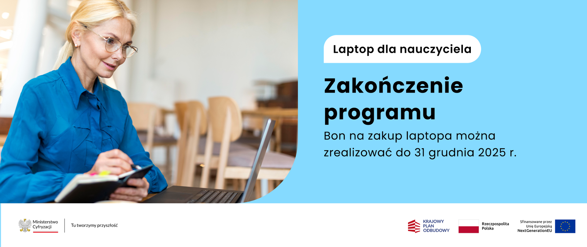 Zakończenie programu Laptop dla nauczyciela