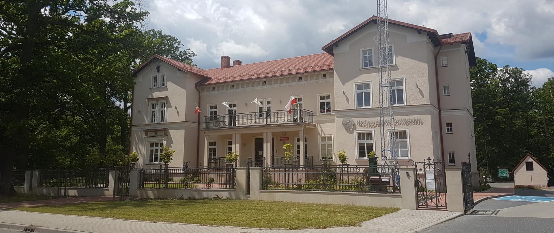 Siedziba Nadleśnictwa Zawadzkie