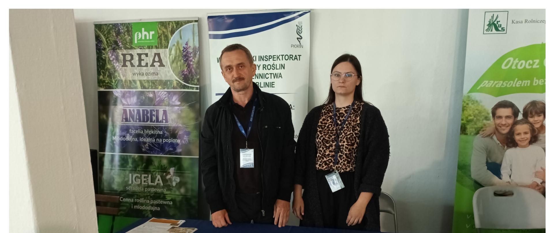 Inspektorzy WIORiN w Lublinie na stoisku informacyjnym Dni Pola 2026 w Ciciborze Dużym 2026