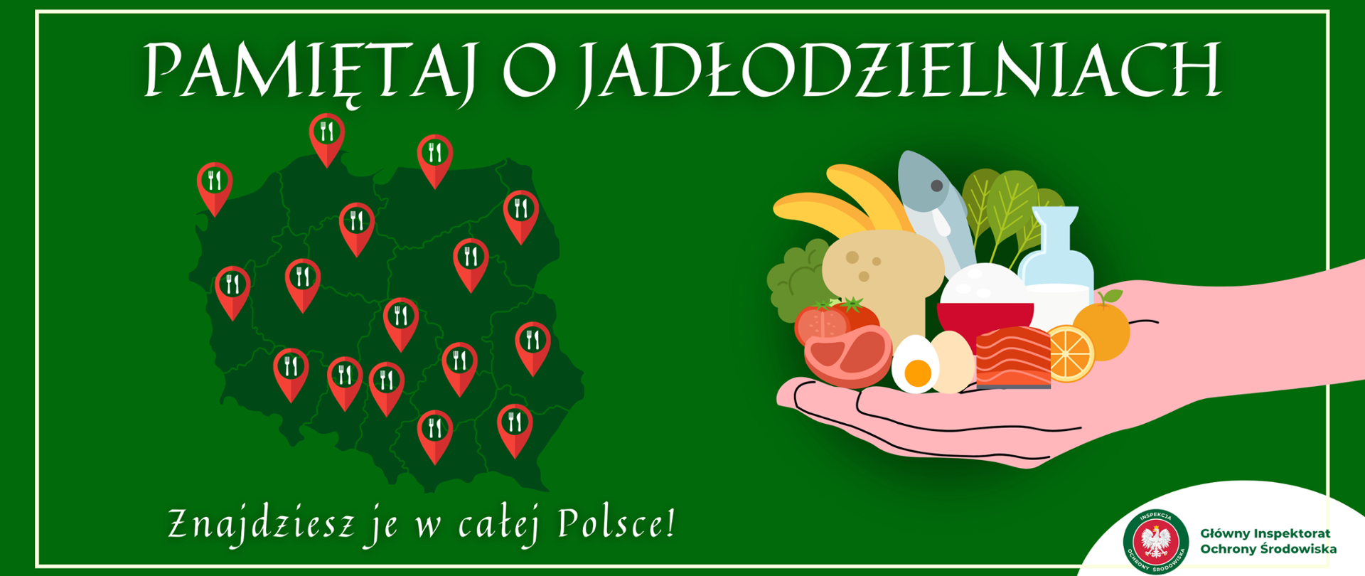 Pamiętaj o jadłodzielniach -infografika.
