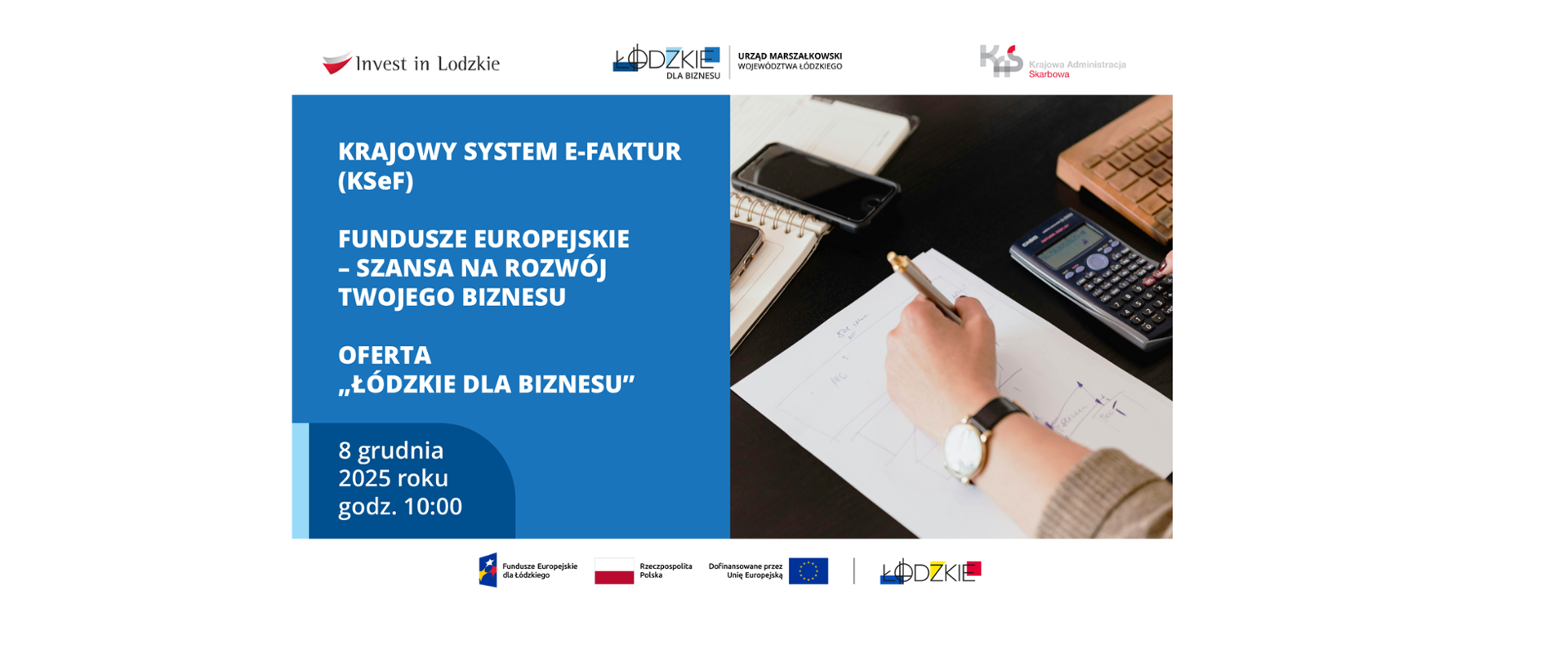 Plakat z zaproszeniem na szkolenie