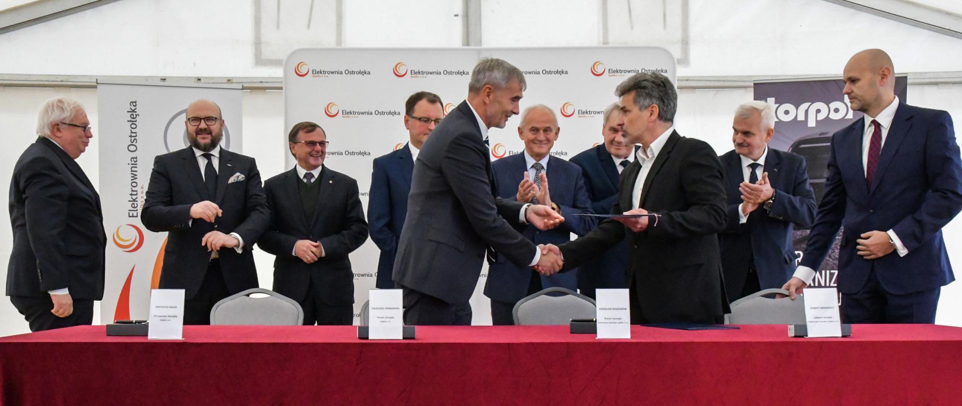 Podpisanie umowy na modernizację infrastruktury kolejowej dla Elektrowni Ostrołęka C