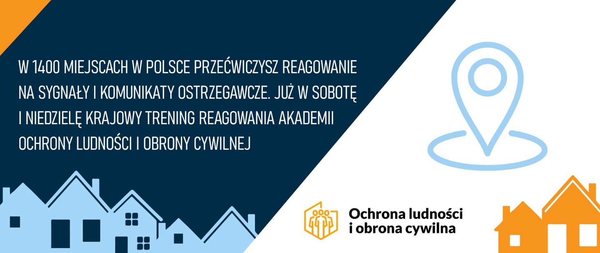 W 1400 miejscach w Polsce przećwiczysz reagowanie na sygnały i komunikaty ostrzegawcze. Już w sobotę i niedzielę krajowy trening reagowania Akademii Ochrony Ludności i Obrony Cywilnej