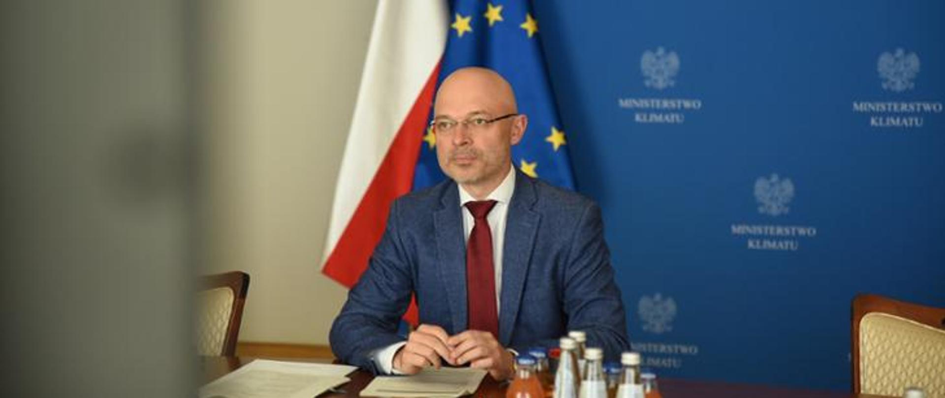 Minister klimatu Michał Kurtyka