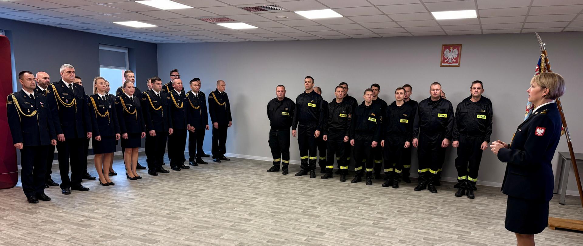 Uroczysta zbiórka z okazji Narodowego Święta Niepodległości 