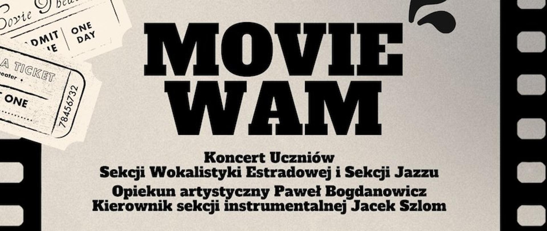 Afisz - Koncert Movie Wam - 11.01.2024