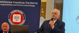 Wicewojewoda Warmińsko-Mazurski Zbigniew Szczypiński na XV Konferencji Naukowej „Wyzwania Zdrowia Publicznego” w Piszu
