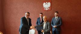 Podpisanie porozumienia w Bielsku-Białej dotyczącego współpracy na rzecz ochrony przeciwpowodziowej
