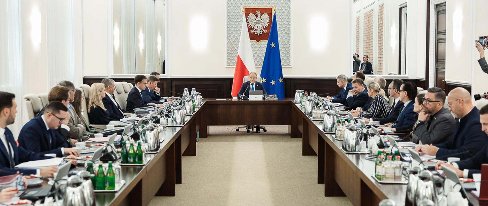 Posiedzenie Rady Ministrów (fot. KPRM)