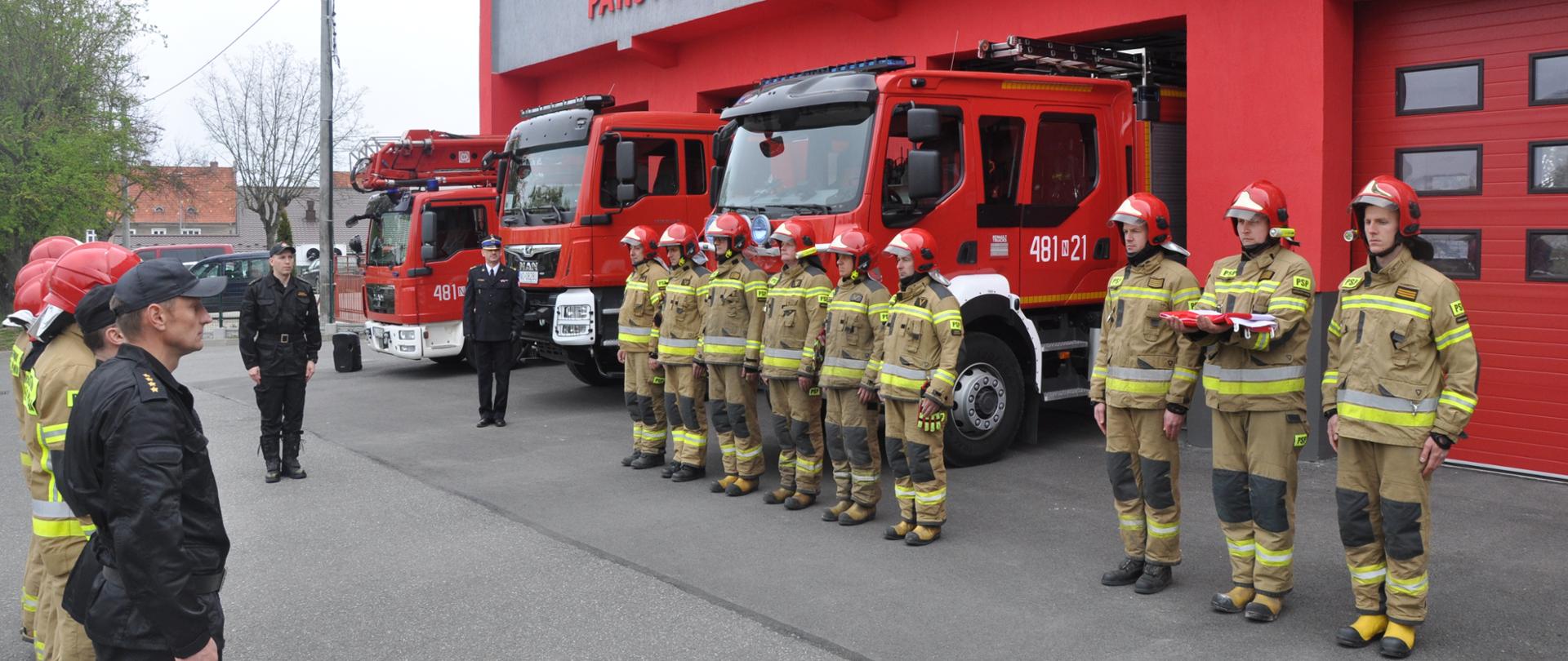 Zmiana służby w JRG Lidzbark Warmiński