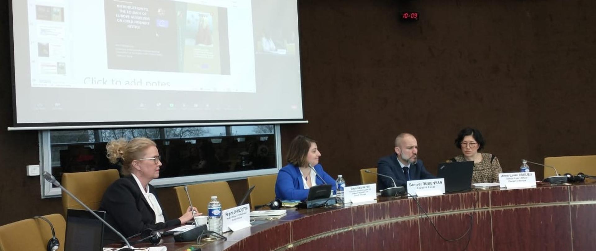 Spotkanie w ramach projektu „Wymiar Sprawiedliwości Przyjazny Dzieciom"