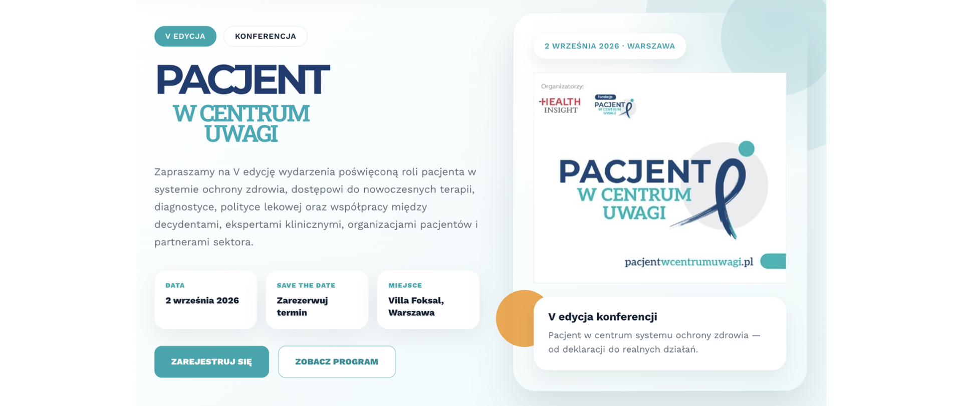Pacjent w centrum uwagi