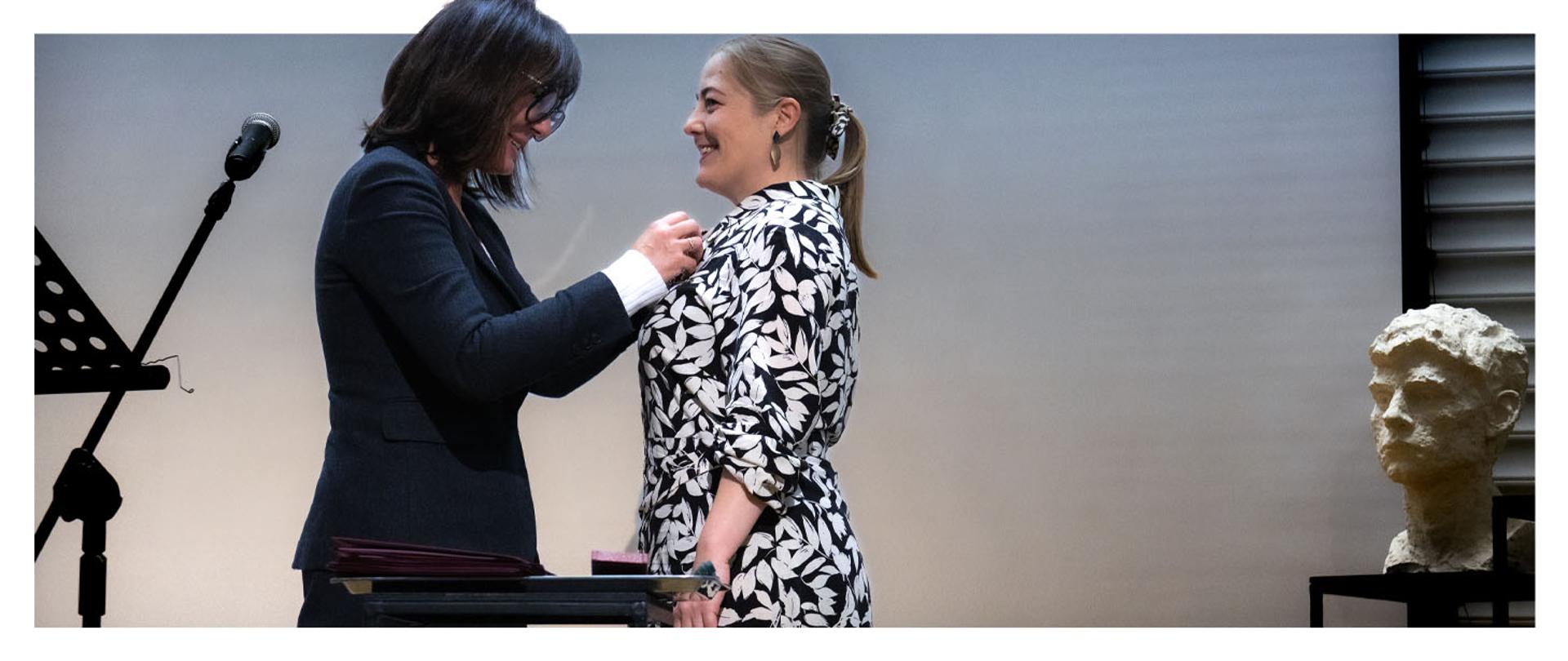 Uhonorowanie nauczycieli PLSP. Fot. Szymon Walerzak