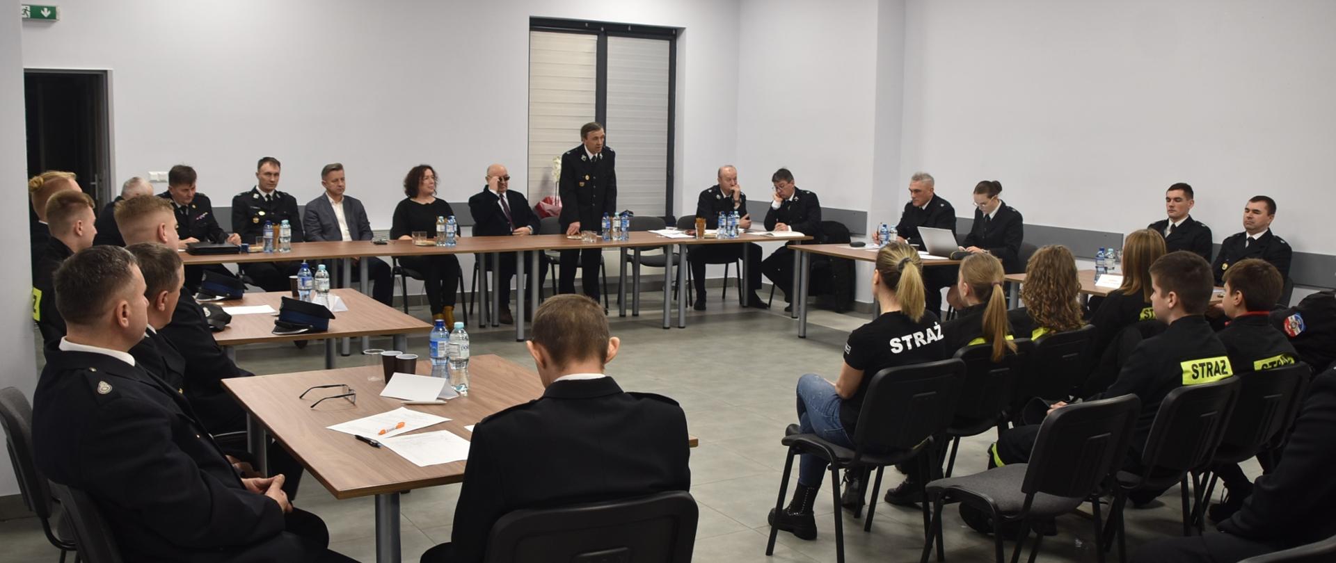 Zebranie sprawozdawczo - wyborcze w OSP Fałków