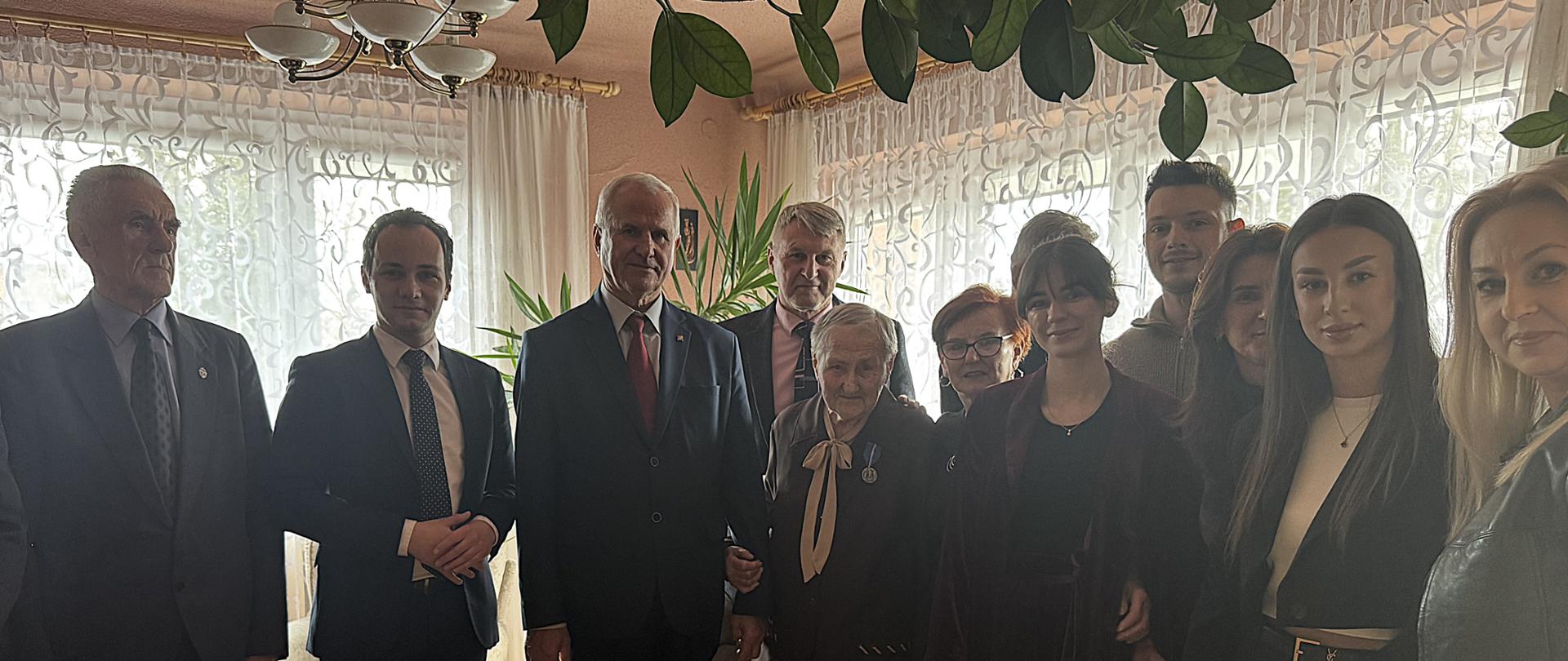 Pani Kazimiera Kącka odznaczona Medalem Stulecia Odzyskanej Niepodległości