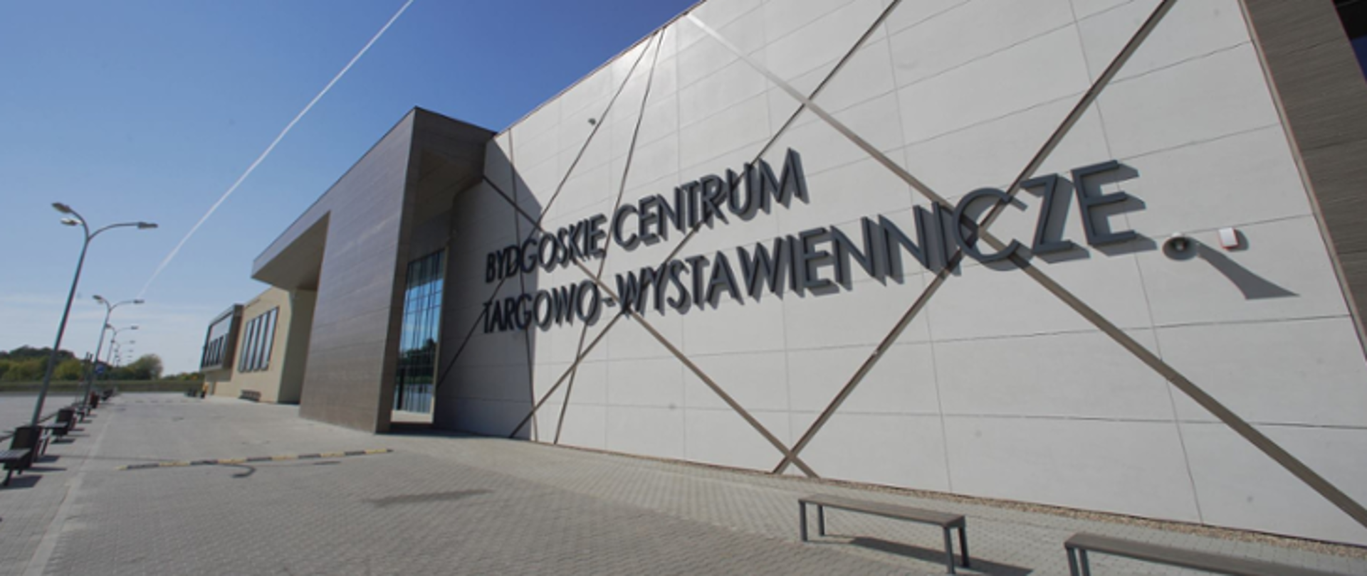 Widok Bydgoskiego Centrum Targowo-Wystawniczego