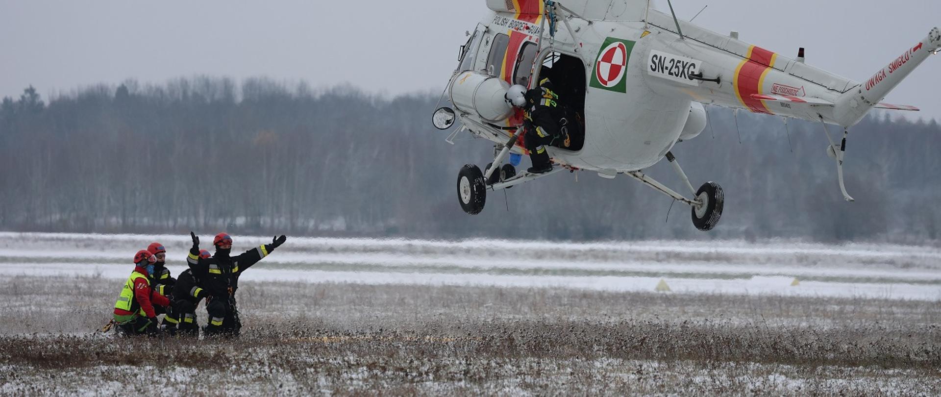 Szkolenie śmigłowcowe Specjalistycznej Grupy Ratownictwa Wysokościowego 