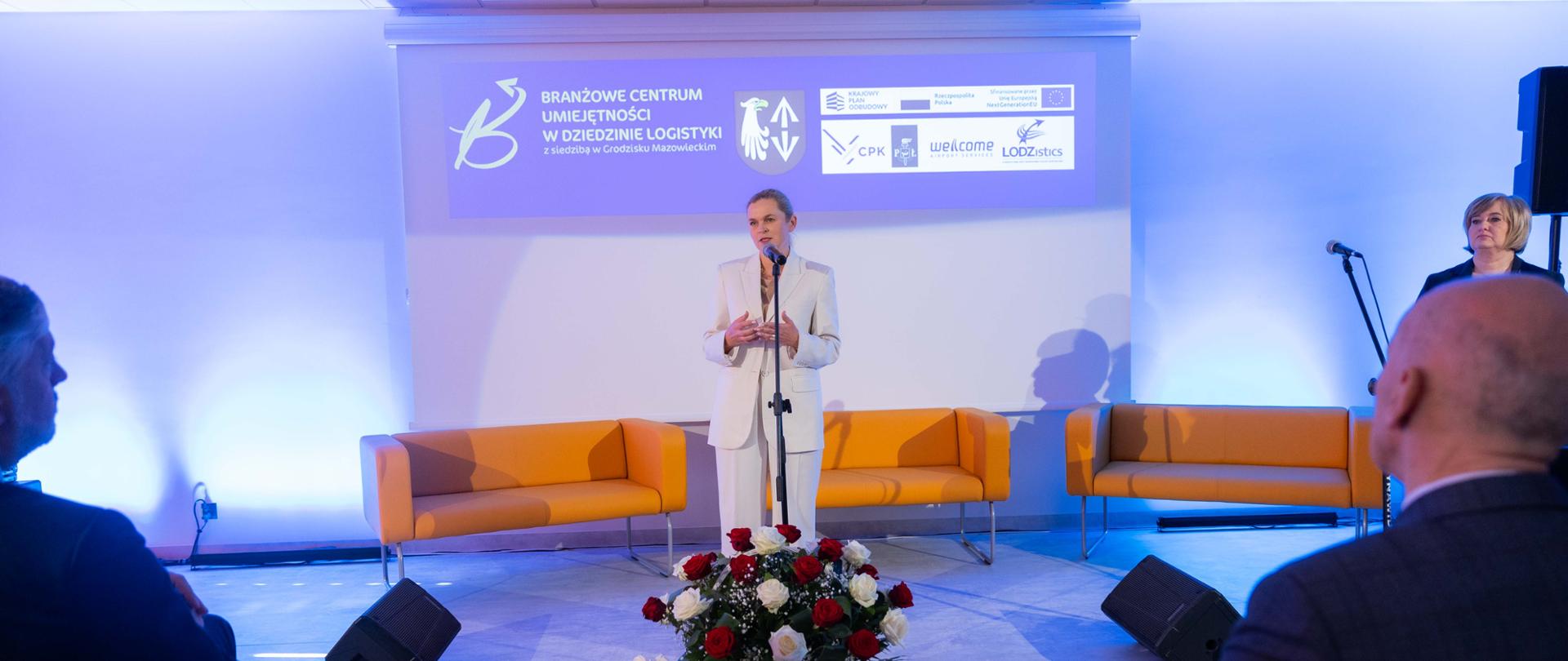 Minister Edukacji Barbara Nowacka otworzyła Branżowe Centrum Umiejętności w Grodzisku Mazowieckim 