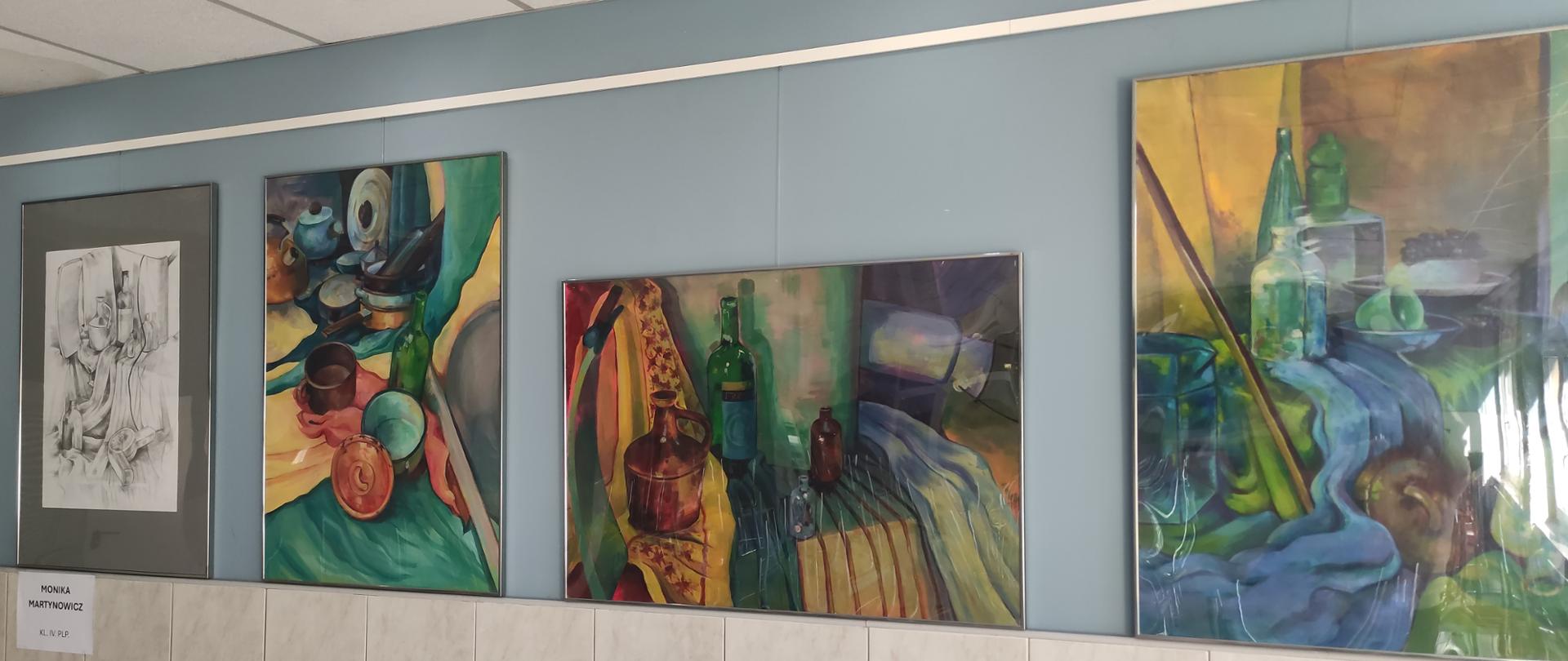 Wystawa prac M. Martynowicz w Galerii Bursy