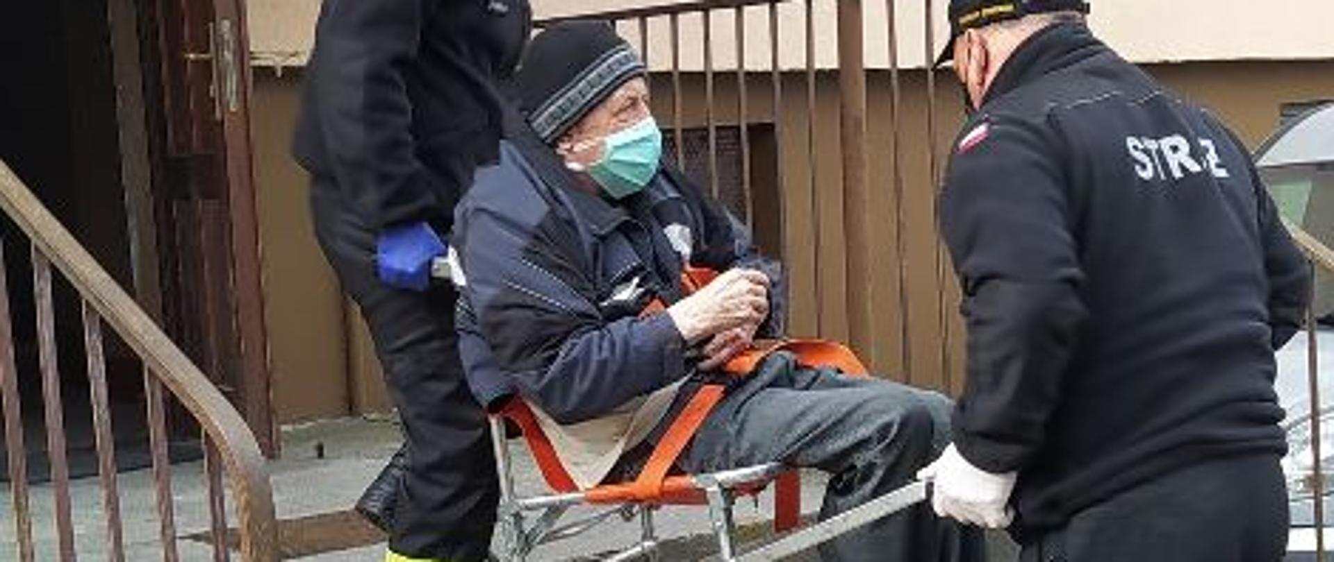 #SzczepimySię Straż Pożarna wspomaga Narodowy Program Szczepień 