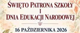 ZAPROSZENIE DZIEŃ PATRONA