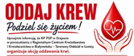„KREW – darem życia”