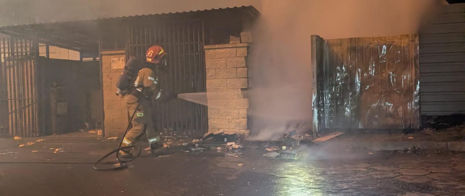 Podsumowanie interwencji strażaków